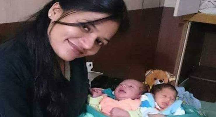 Dr Komal Yadav adopt 2 girls