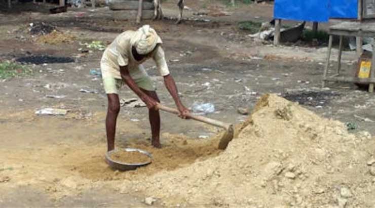 Bihar Construction Worker
