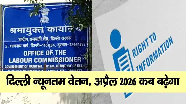 Delhi Minimum Wages April 2026