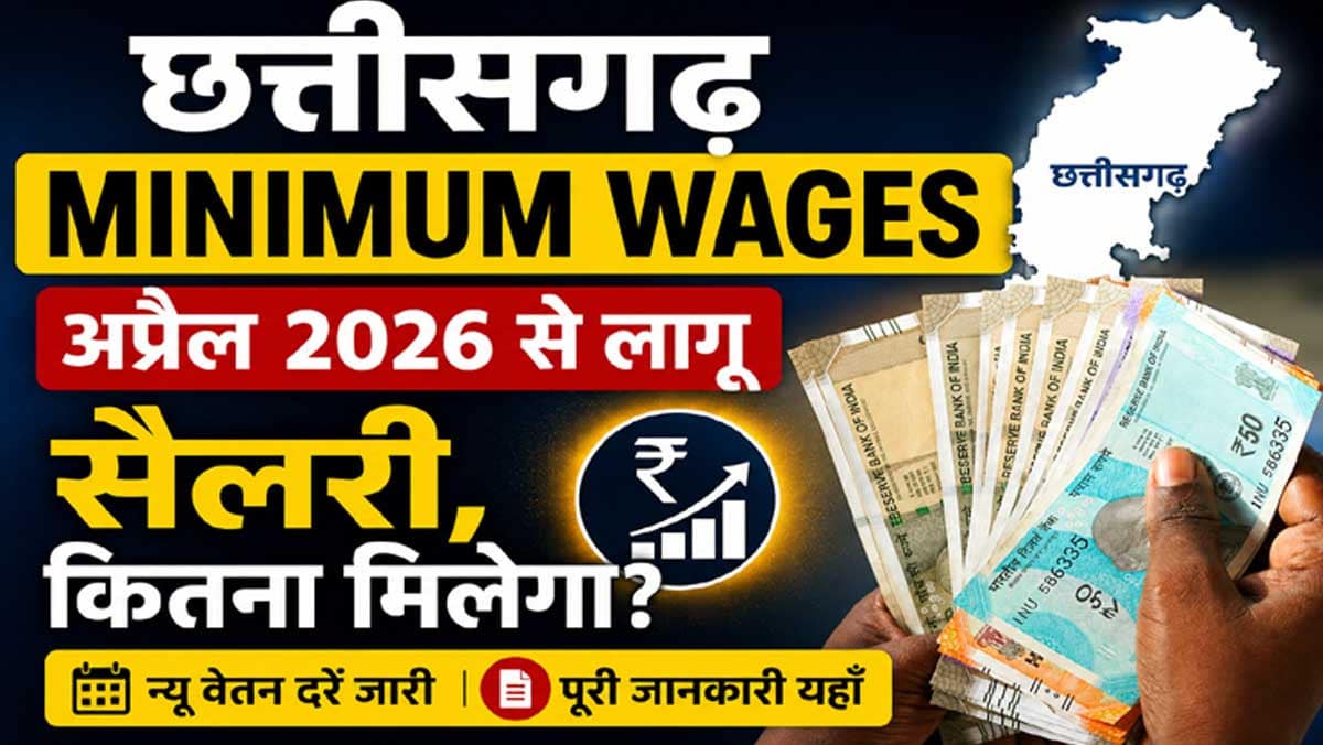 Chhattisgarh Minimum Wages April 2026